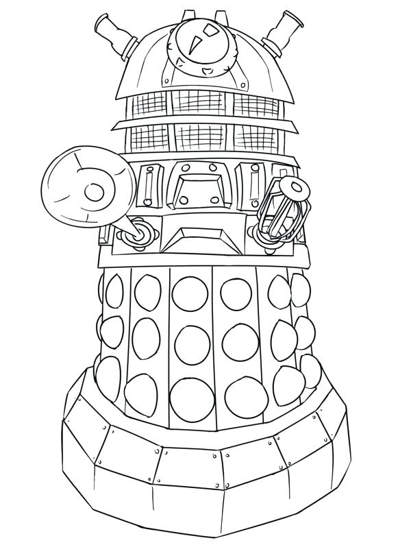 600x798 Tardis Coloring Pages Doctor Who Coloring Pages Who Coloring Page