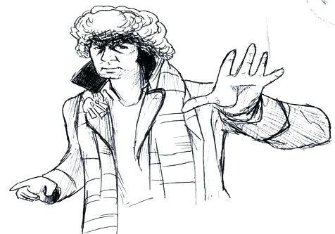 476x333 Coloring Tardis Coloring Page