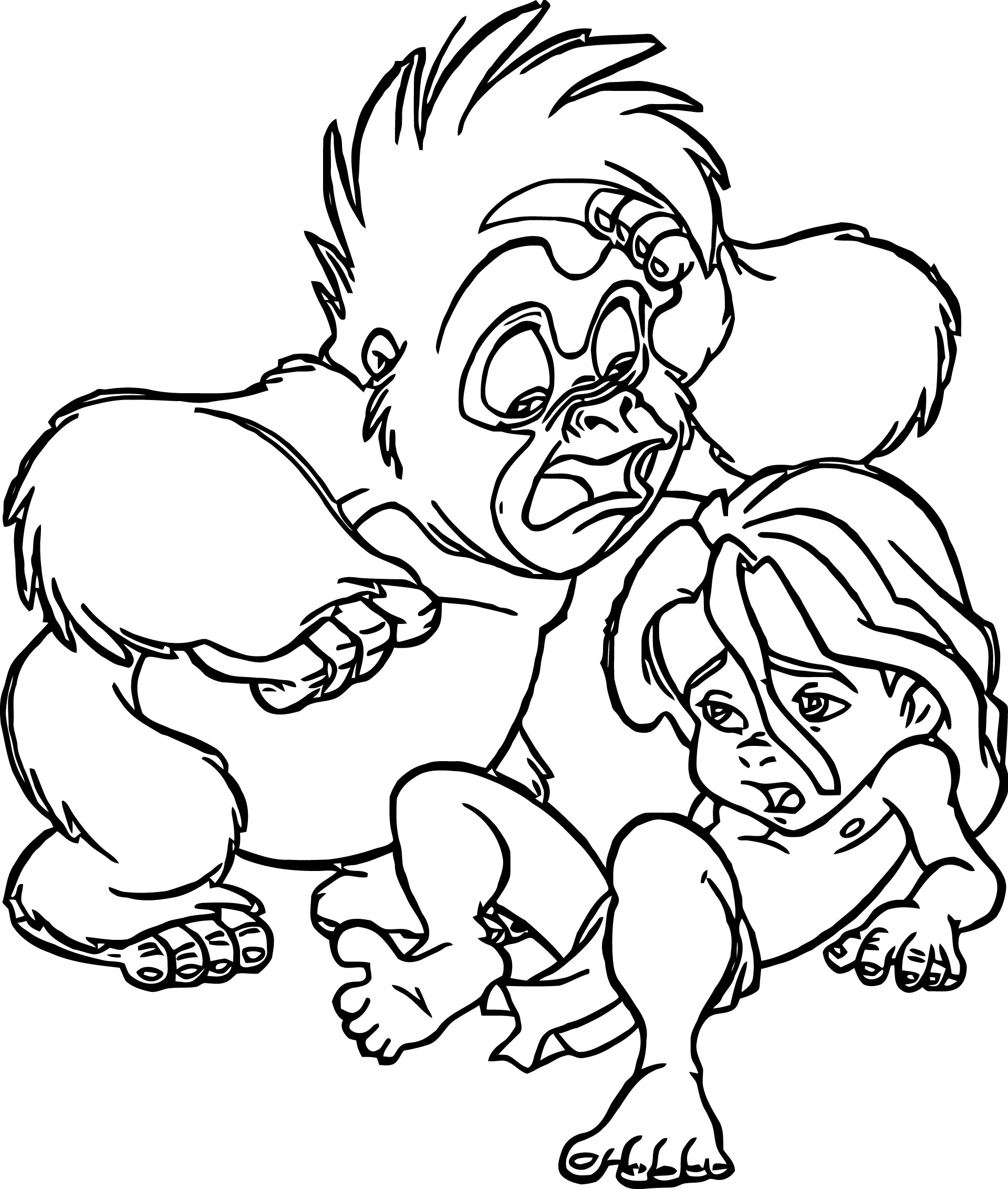 1919x2262 Jane Looking For Tarzan Coloring Pages Hellokids Com New