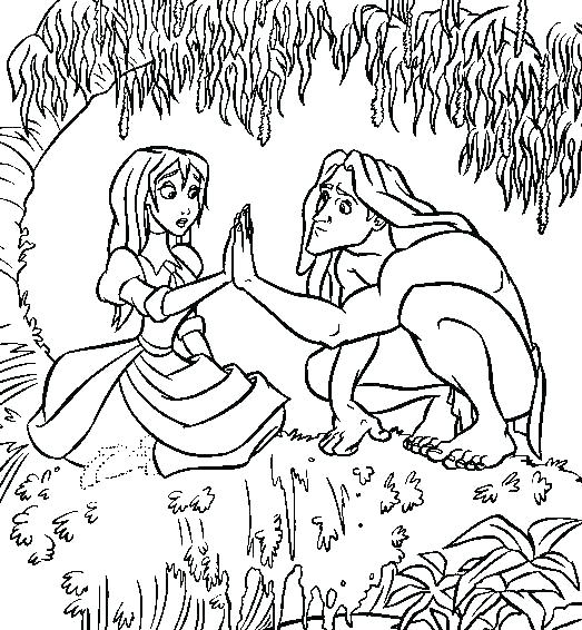 523x566 Tarzan Coloring Page Coloring Page Coloring Page Adhering To God