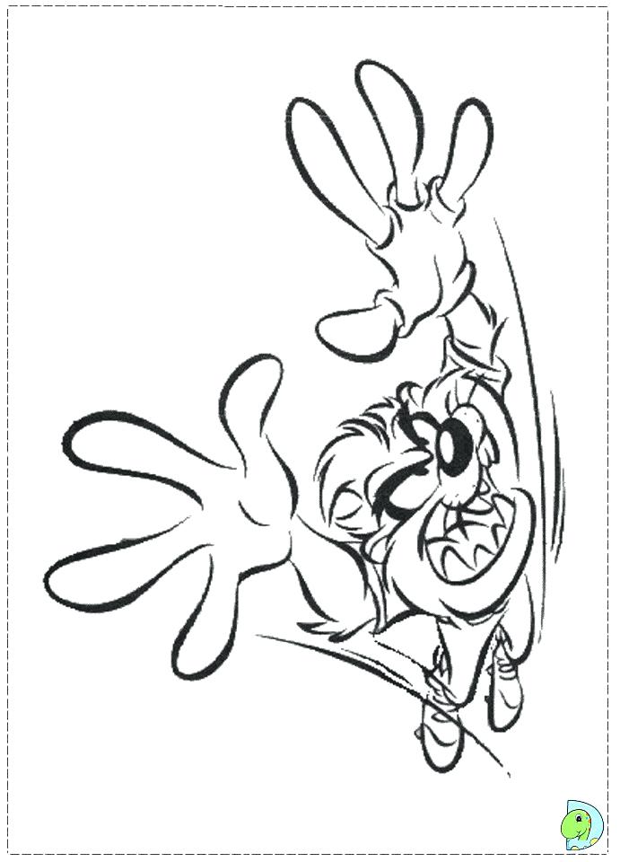 691x960 Tasmanian Devil Coloring Pages Coloring Page Org Real Devil