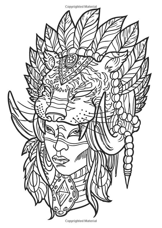 564x797 The Tattoo Designs Creative Colouring For Grown Ups