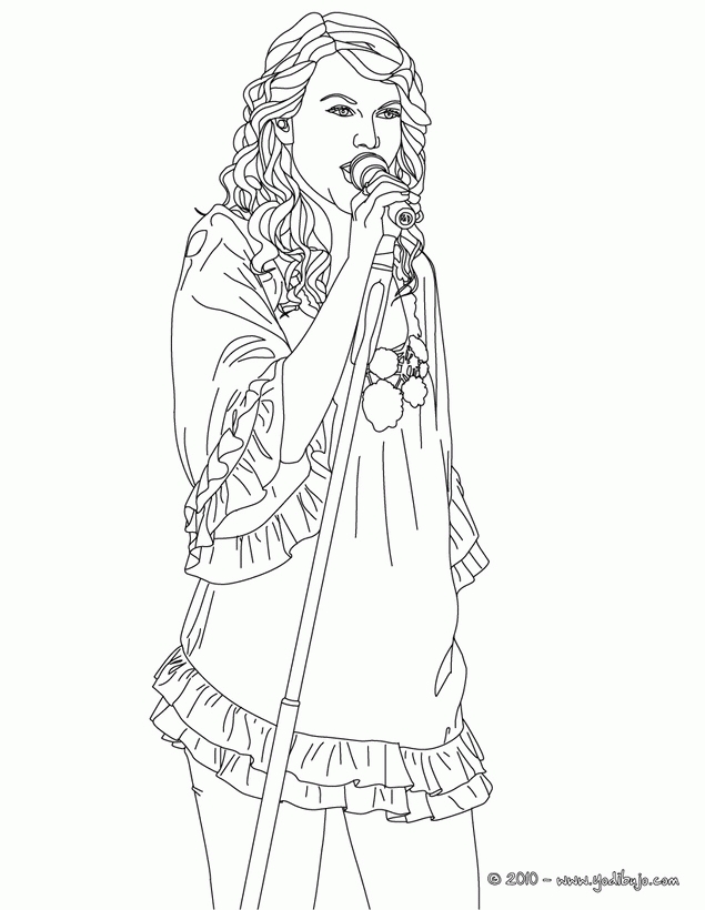 635x820 Taylor Swift Coloring Pages Selection Free Coloring Pages