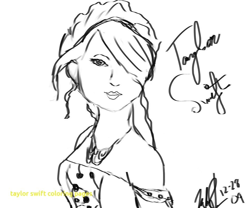 979x816 Highest Taylor Swift Coloring Pages Printable With Free