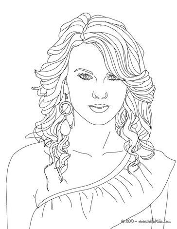 364x470 Taylor Swift Coloring Page More Taylor Swift Coloring Sheets