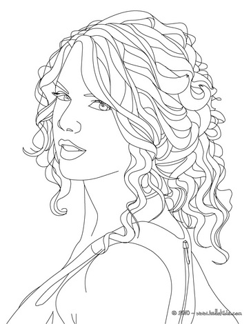 364x470 Free Taylor Swift Coloring Pages Available For Printing Or Online