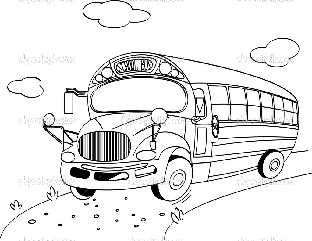 1024x790 Magic School Bus Coloring Pages
