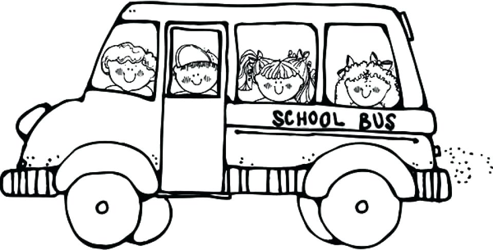 960x488 School Bus Coloring Page Printable School Bus Coloring Pages