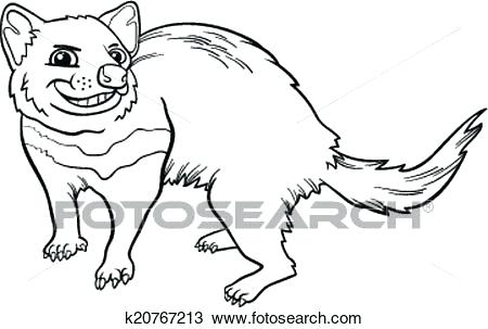 450x303 Tasmanian Devil Coloring Pages Coloring Page For Adults Animal