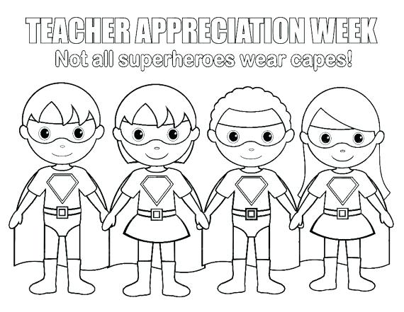 570x441 Teacher Appreciation Coloring Pages Teacher Coloring Pages Teacher