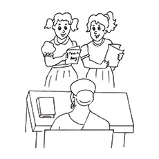 230x230 Top Teacher's Day Coloring Pages For Your Little One