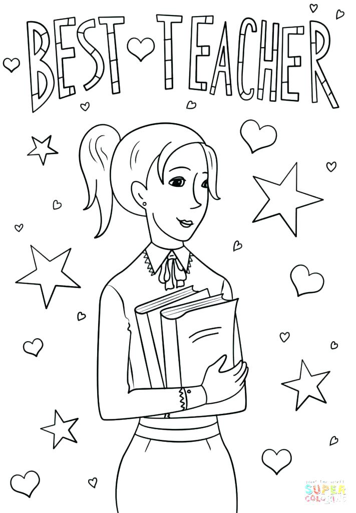711x1024 Coloring Pages Of Teachers Coloring Pages For Teachers Teacher