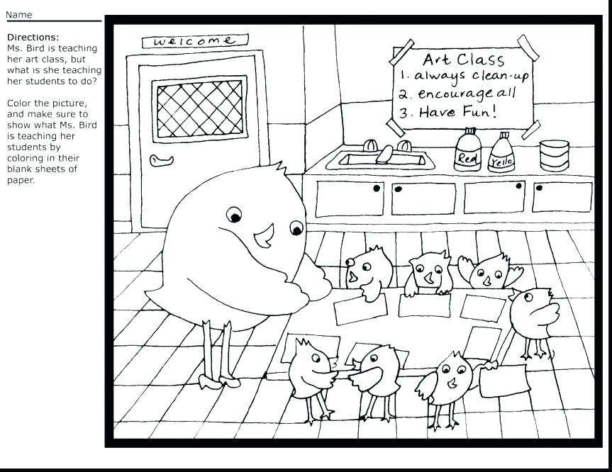 863x666 Coloring Pages For Teachers