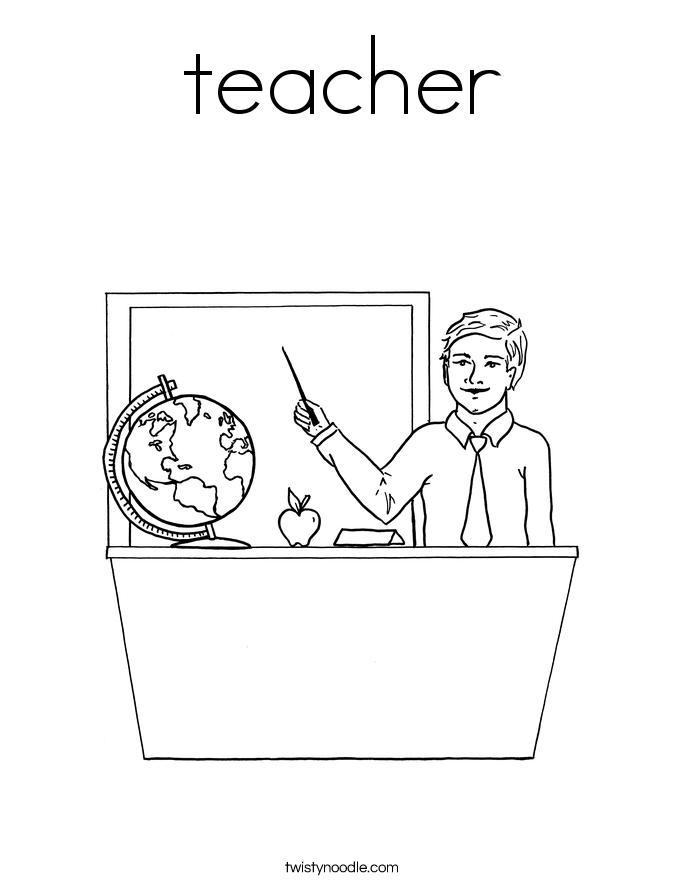 685x886 Teachers Coloring Pages