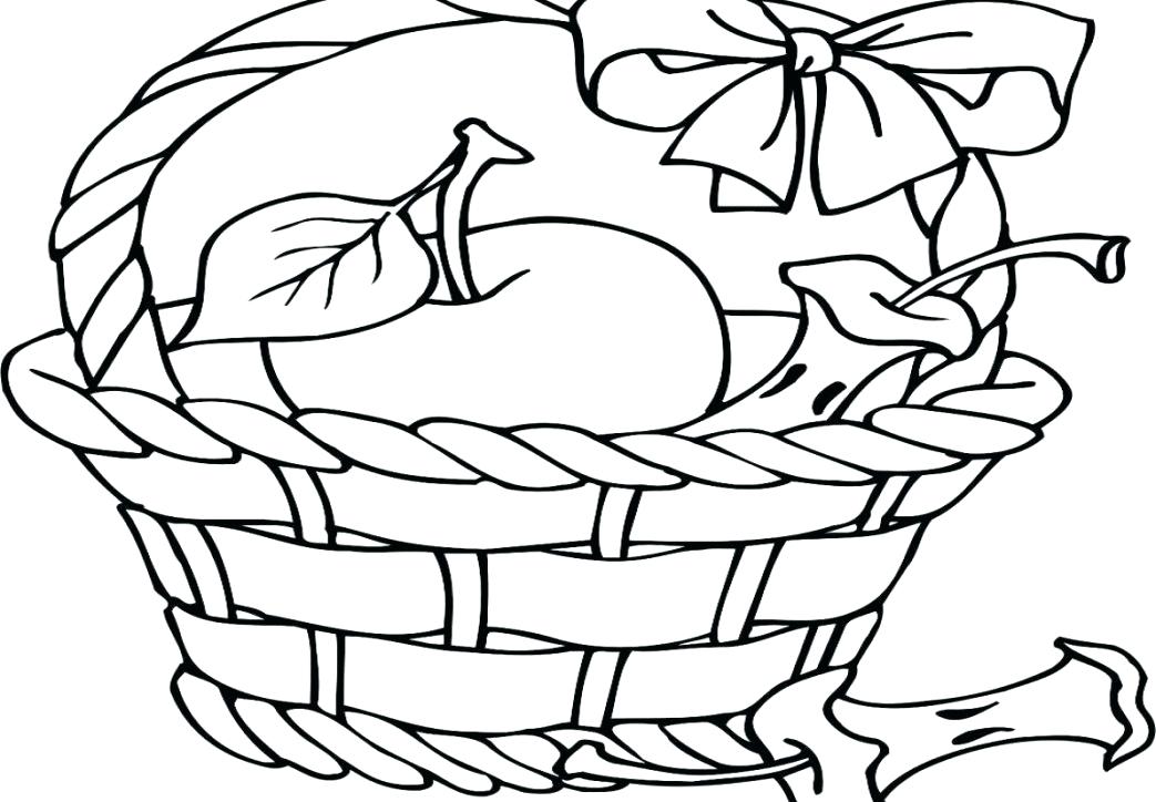 1043x724 Apples The Teacher Coloring Pages Apple Picking Colouring Pages