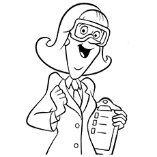 230x230 Teacher Coloring Pages