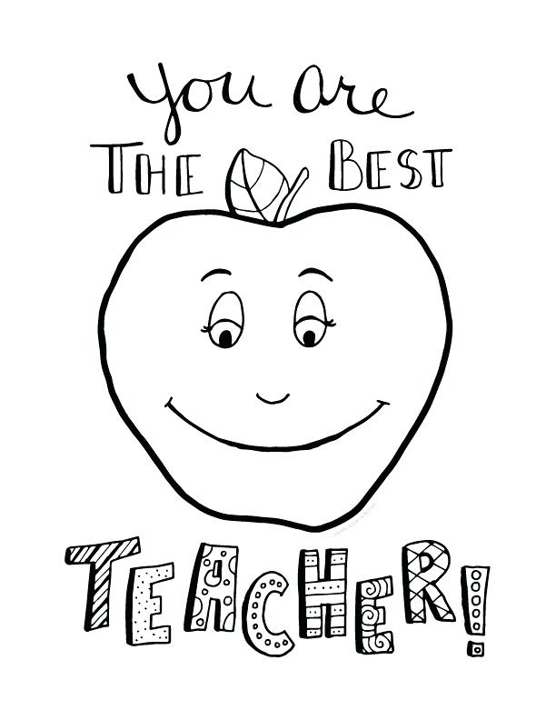 612x792 Teacher Coloring Pages Dreamtemplates Club