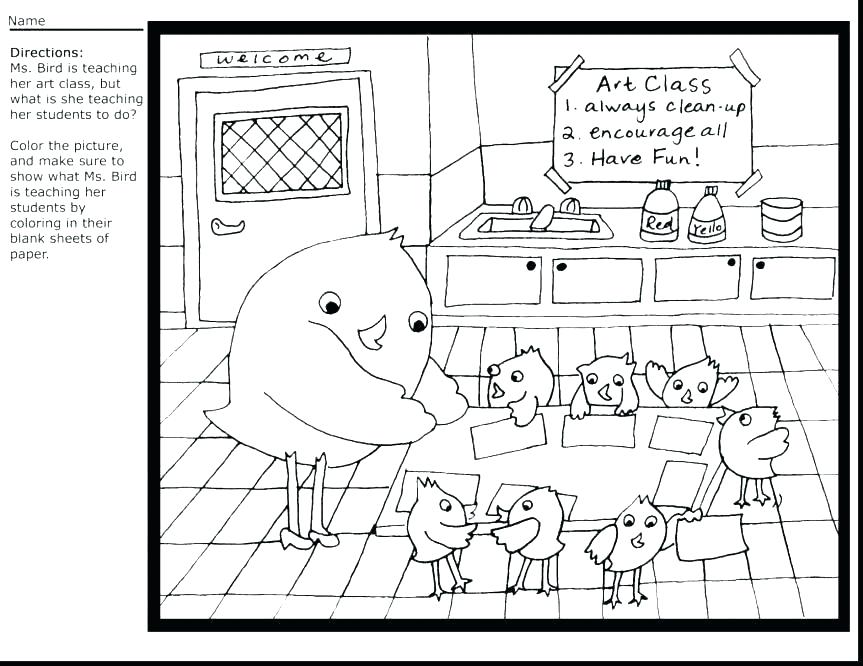 863x666 Teachers Day Coloring Pages