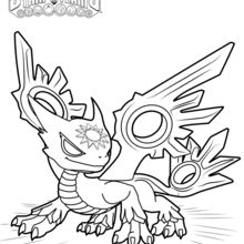 220x220 Skylanders Trap Team Coloring Pages