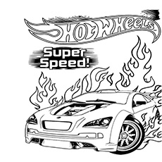 230x230 Top Free Printable Hot Wheels Coloring Pages Online