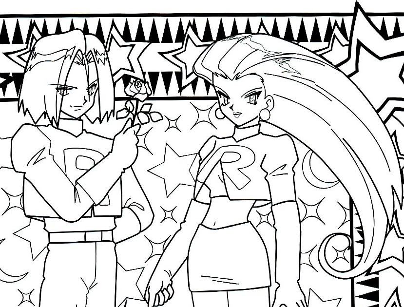 829x630 Transmissionpress Teamrocket Pokemon Coloring Pages