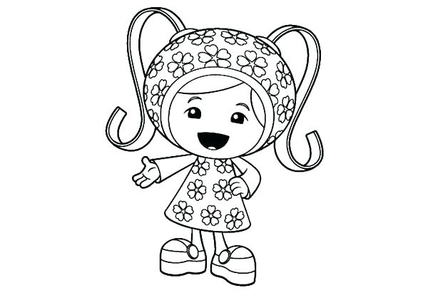 600x411 Umizoomi Coloring Page Coloring Coloring Pages Unique Team