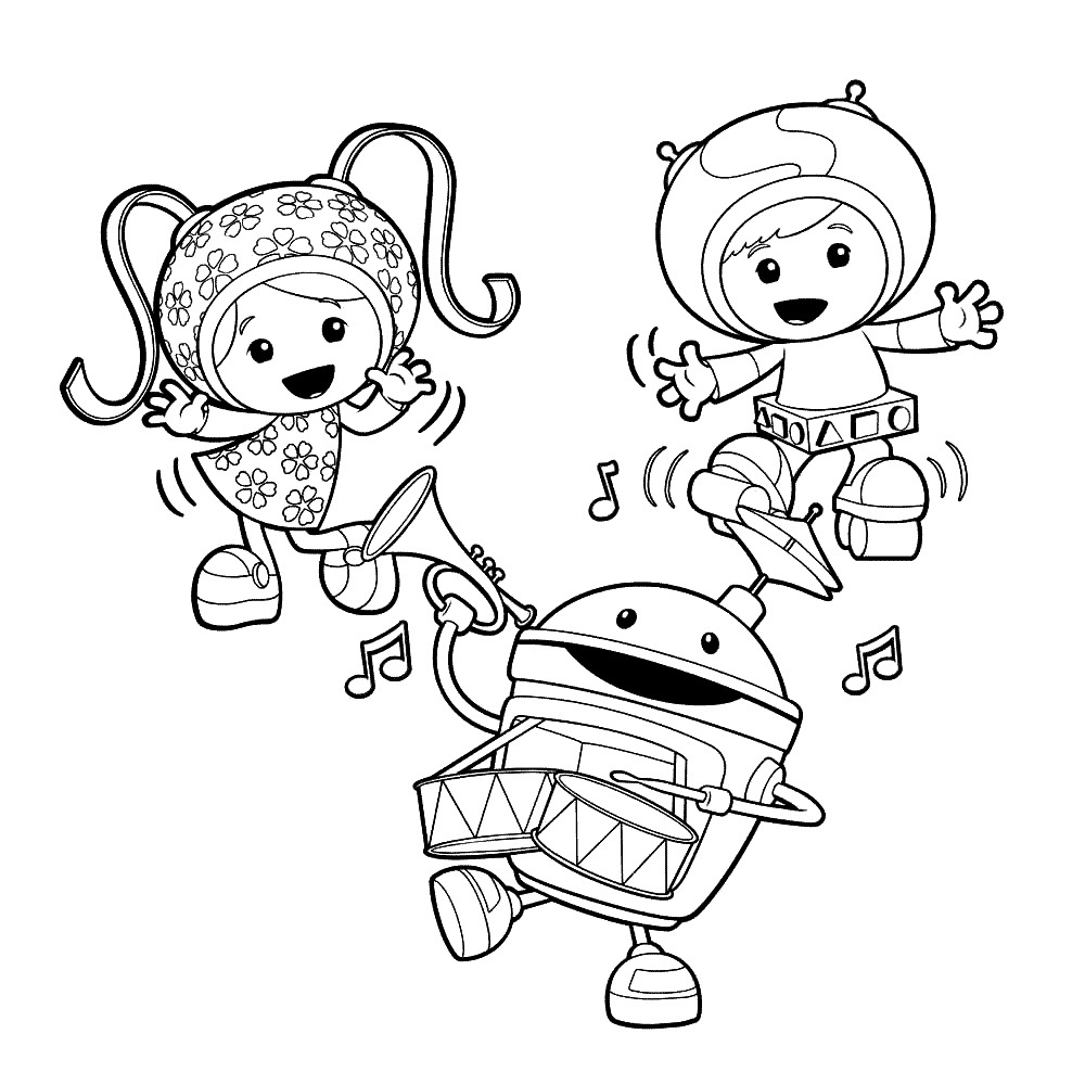 1000x1000 Free Printable Team Umizoomi Coloring Pages For Kids Umizoomi