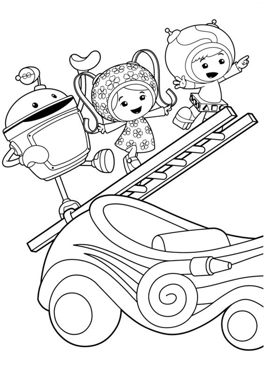 850x1190 Free Printable Team Umizoomi Coloring Pages For Kids