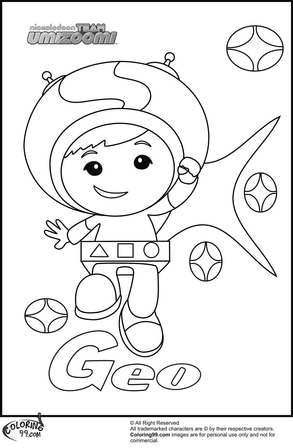 980x1500 Umizoomi Coloring Pages Free Best Of Team Umizoomi Coloring