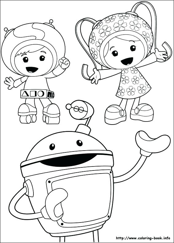 567x794 Team Umizoomi Coloring Pages