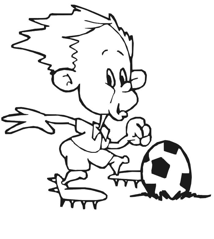 700x782 Soccer Coloring Pages Pictures Free Coloring Pages