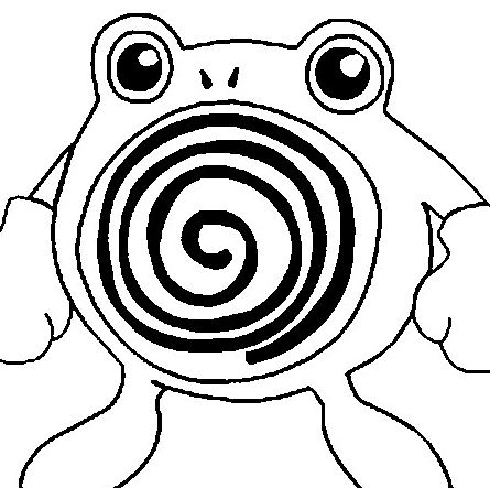 445x443 Electrode Pokemon Coloring Page