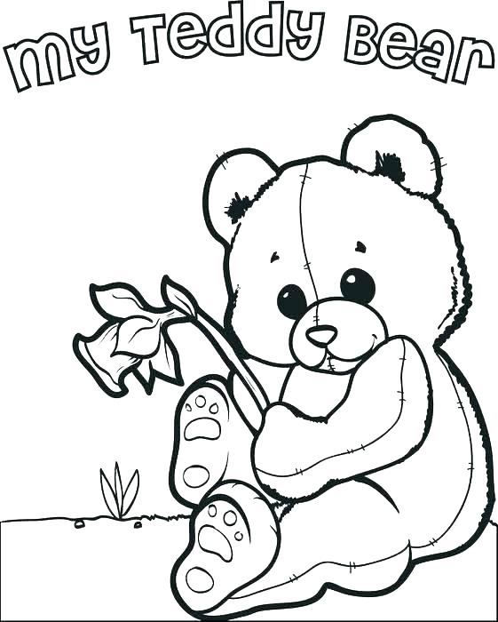 561x700 Pooh Bear Colouring Pages Online Bears Coloring Pages Cute Teddy