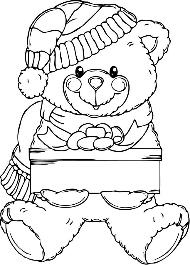 647x900 Free Printable Teddy Bear Coloring Pages