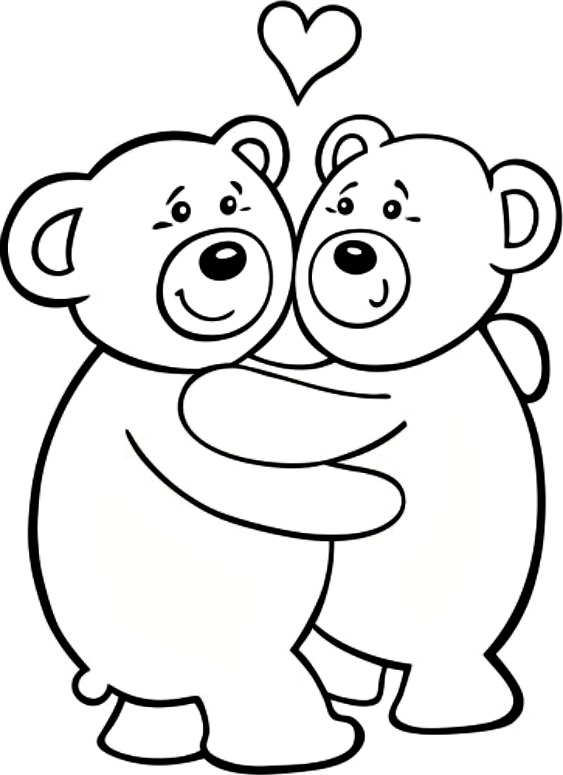 563x775 Free Printable Teddy Bear Coloring Pages For Kids