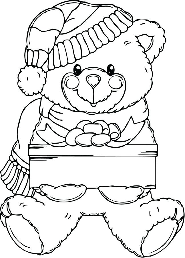 647x900 Free Printable Teddy Bear Coloring Sheets Pages Picture Fuhrer
