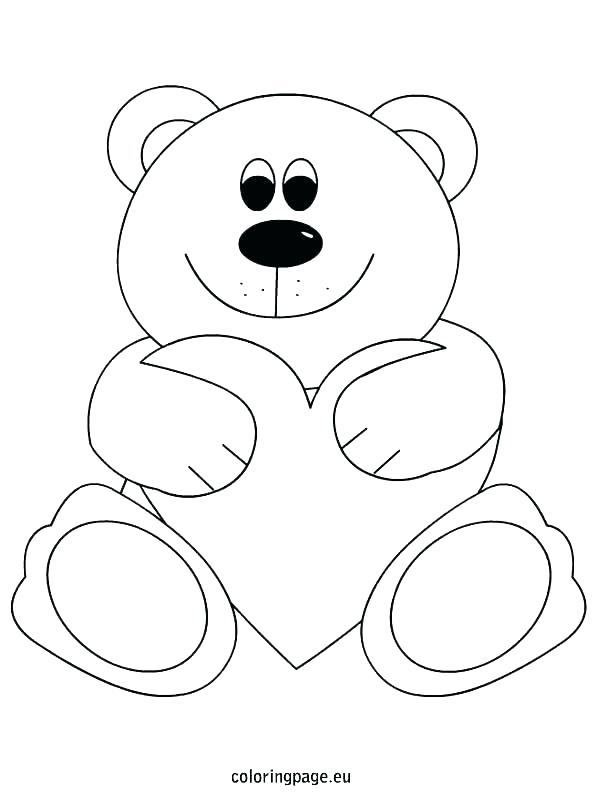 595x804 Cute Teddy Bear Coloring Pages Coloring Pages Teddy Bears Free