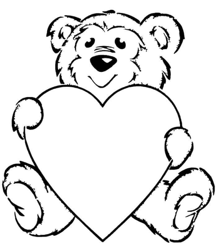 700x801 Free Printable Heart Coloring Pages