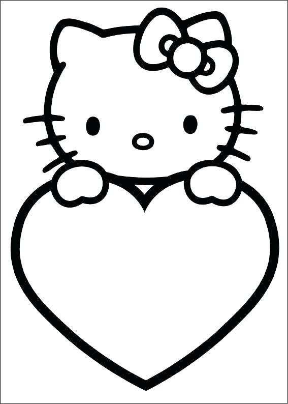 567x794 Teddy Bear With Heart Coloring Pages