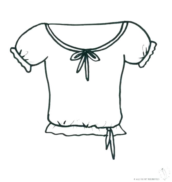 671x711 T Shirt Coloring Page Entertaining T Shirt Coloring Page Free