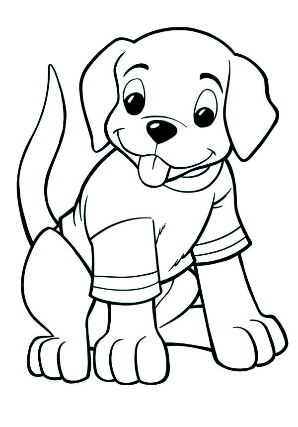 600x858 Pappy Wearing T Shirt Coloring Page Printables