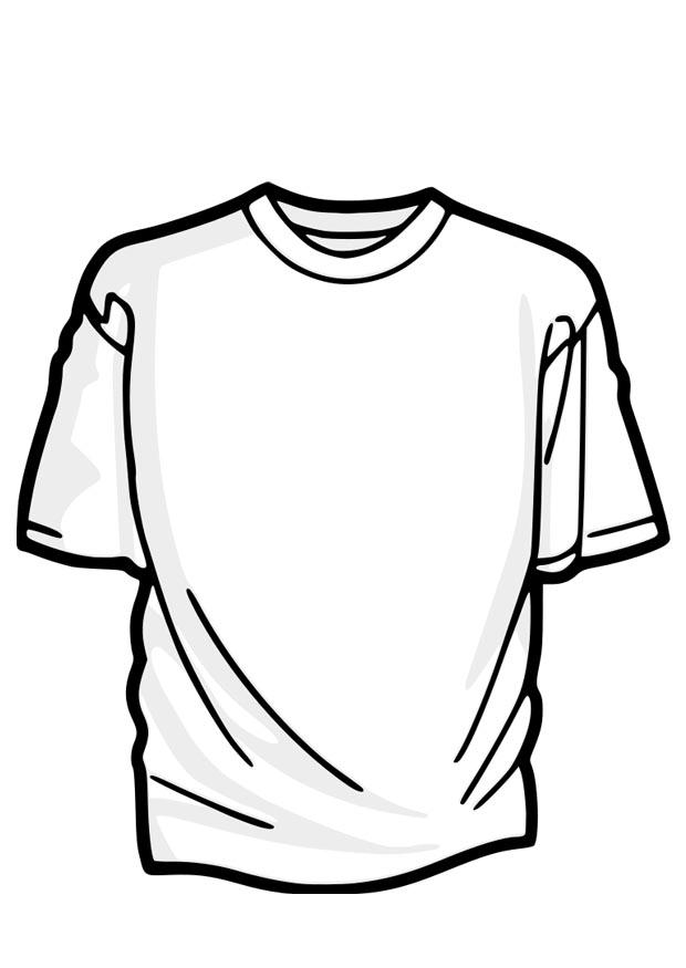 620x875 Coloring Page T Shirt