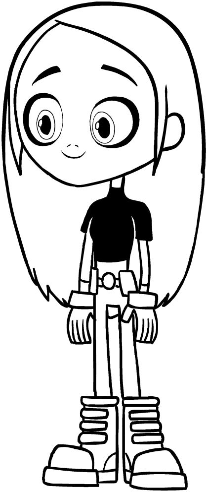 419x992 Terra Of The Teen Titans Go Coloring Pages