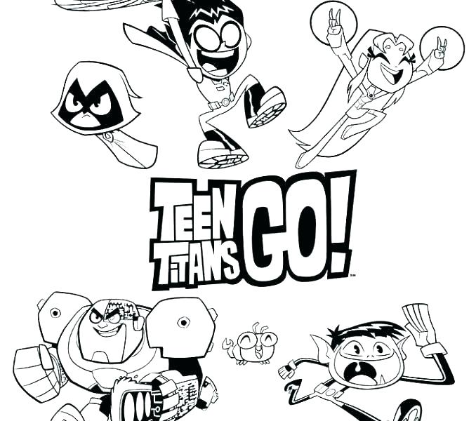 678x600 Coloring Pages For Teen Teen Titans Coloring Pages Teen Titans