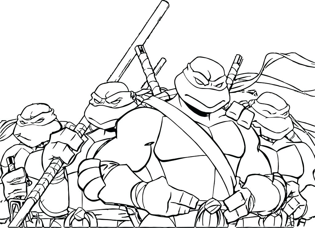 1024x741 Coloring Pages Ninja Turtles Coloring Pages Teenage Mutant Ninja