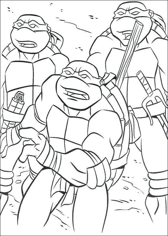 567x794 Ninja Turtle Color Pages Ninja Turtles Coloring Pages Teenage