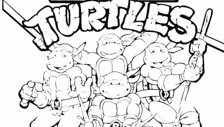 750x425 Ninja Turtles Coloring Sheets Teenage Mutant Ninja Turtles
