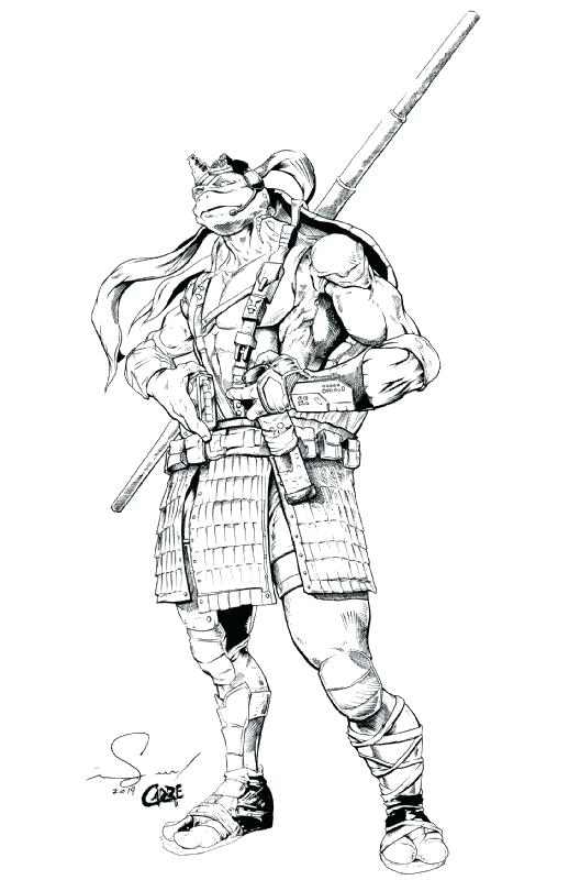 518x800 Tmnt Leonardo Coloring Pages Coloring Page Of Free Printable