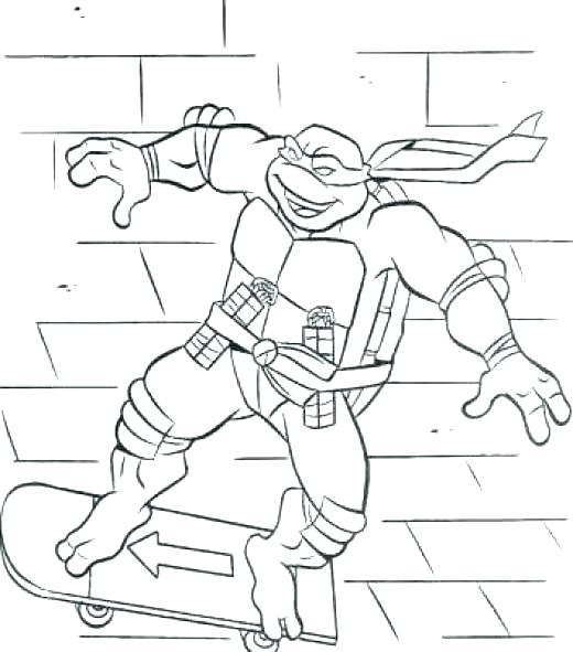 Teenage Mutant Ninja Turtles Coloring Pages Donatello at GetDrawings ...