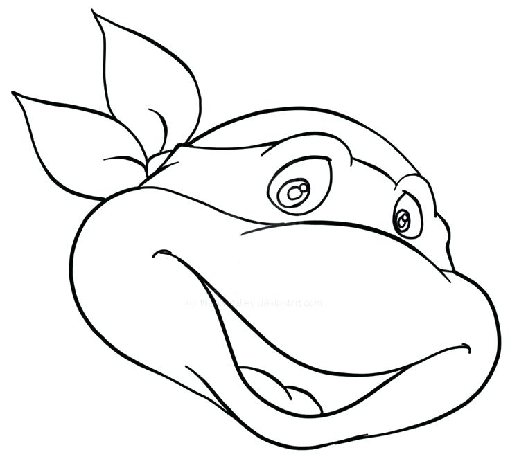 736x663 Printable Ninja Turtles Coloring Pages